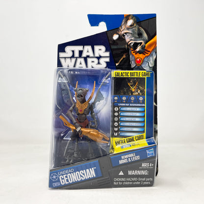 Vintage Hasbro Star Wars Mid MOC Undead Geonosian CW34 - Hasbro Clone Wars 2010