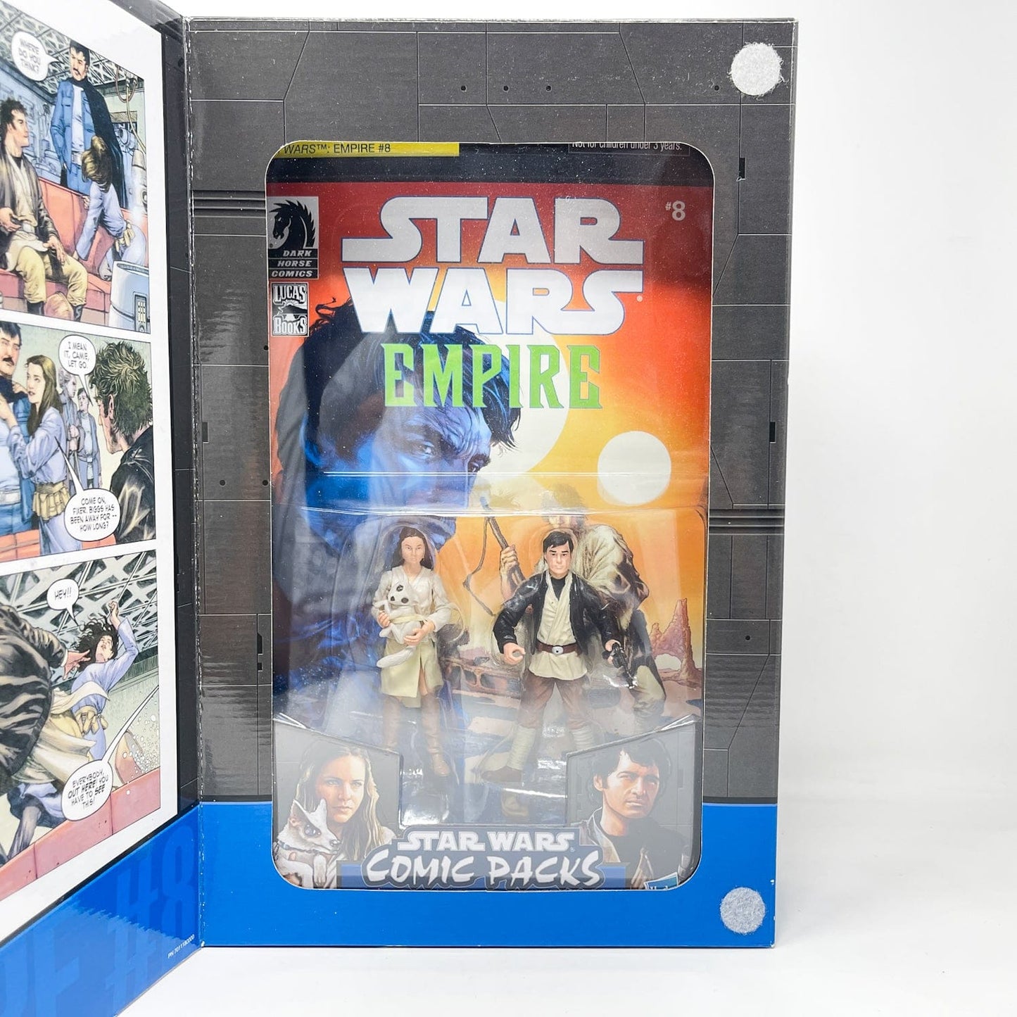 Vintage Hasbro Star Wars Mid MOC Visionaries Comic Pack - Camie & Laze “Fixer” Loneozne - Hasbro Darkhorse Comics