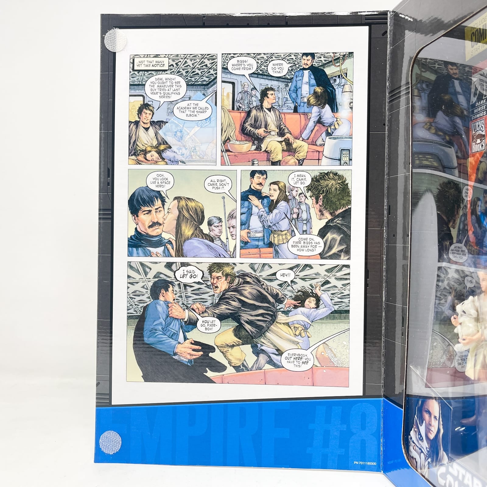 Vintage Hasbro Star Wars Mid MOC Visionaries Comic Pack - Camie & Laze “Fixer” Loneozne - Hasbro Darkhorse Comics