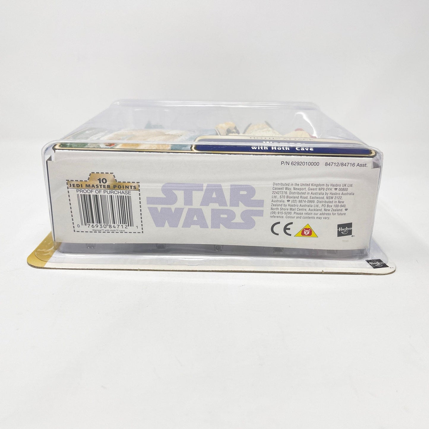 Vintage Hasbro Star Wars Mid MOC Wampa with Hoth Cave (Hoth Attack) - ESB (2003) - Hasbro SAGA Ultra Figure MOC