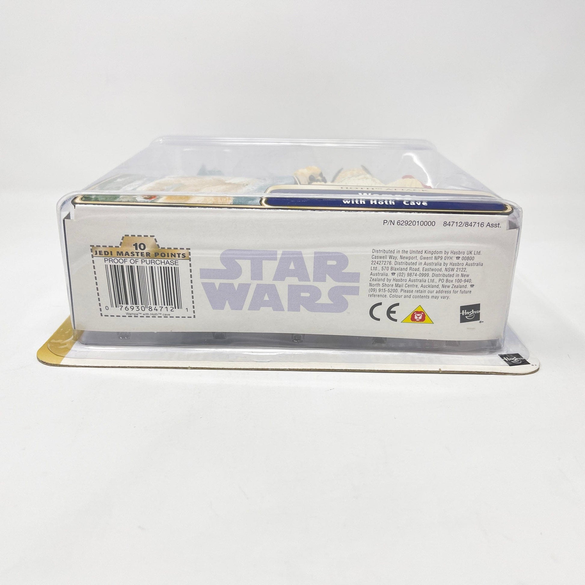 Vintage Hasbro Star Wars Mid MOC Wampa with Hoth Cave (Hoth Attack) - ESB (2003) - Hasbro SAGA Ultra Figure MOC