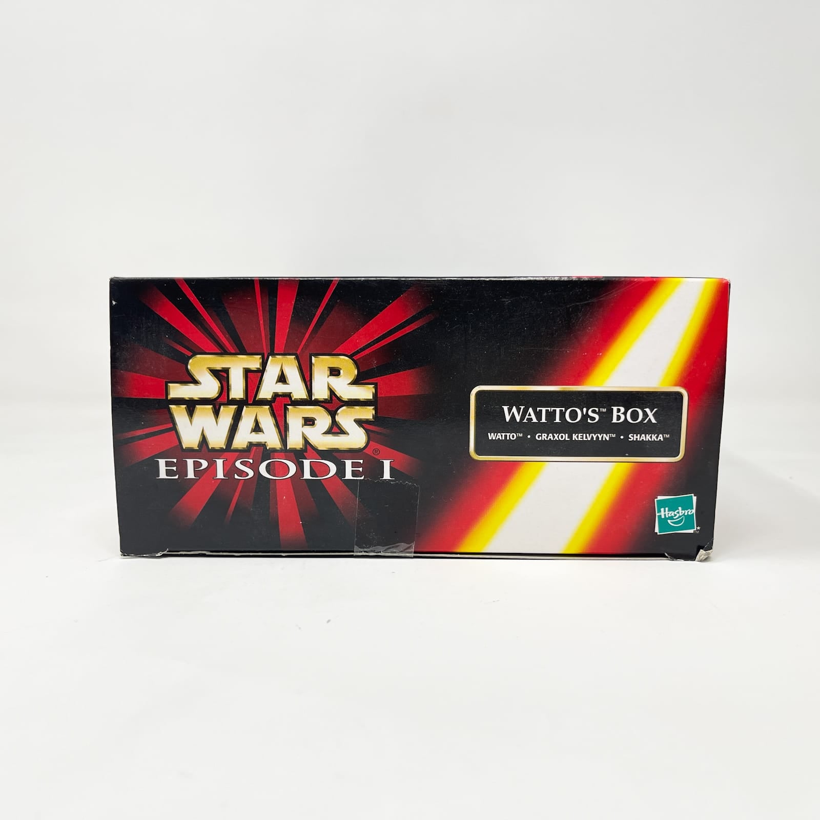 Vintage Hasbro Star Wars Mid MOC Watto's Box 3-pack - Hasbro Episode 1 (1999)