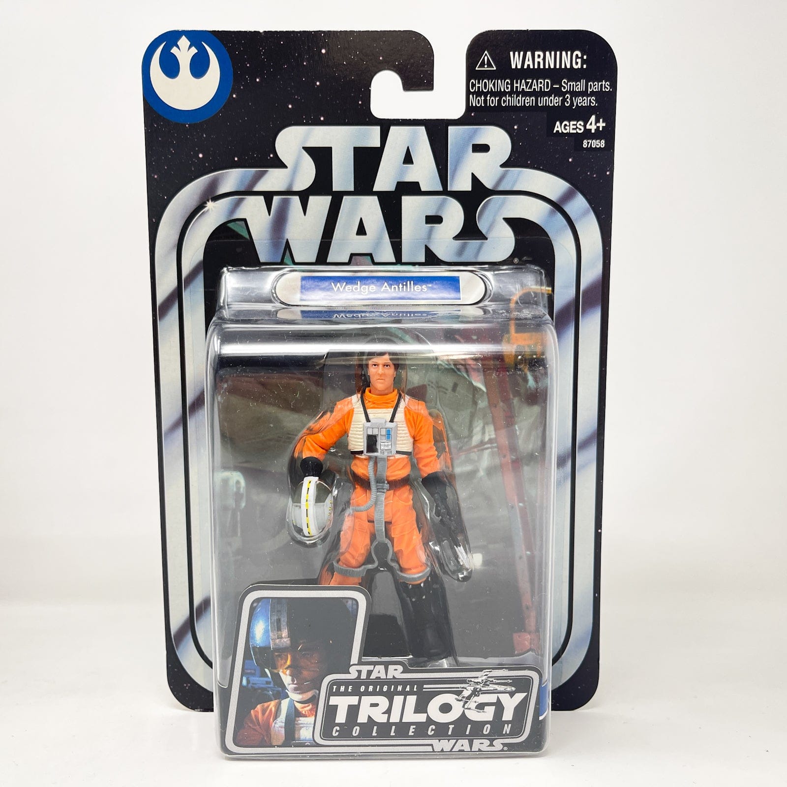 Vintage Hasbro Star Wars Mid MOC Wedge Antilles - Hasbro Original Trilogy Collection