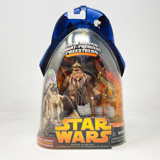 Vintage Hasbro Star Wars Mid MOC Wookie Warrior Sneak Preview #3 of 4 - Hasbro ROTS 2005