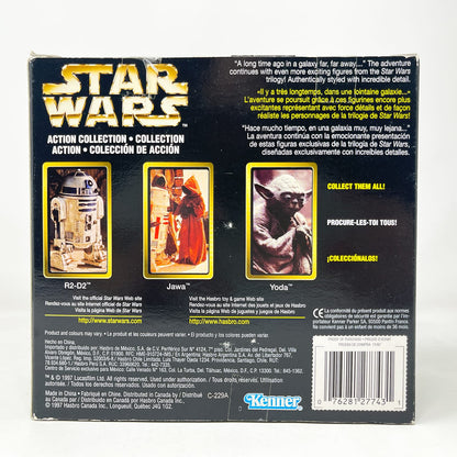 Vintage Hasbro Star Wars Mid MOC Yoda - Hasbro Action Series 12 inch Scale (1997)