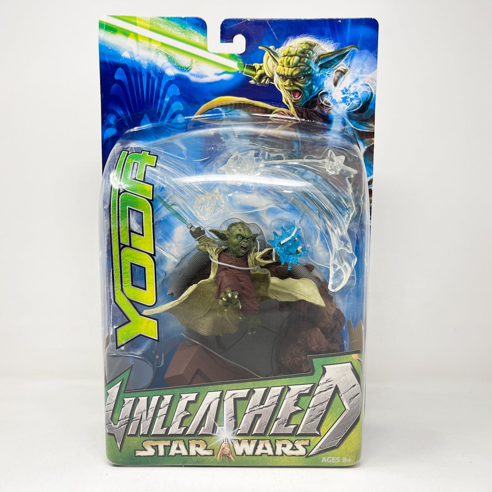 Vintage Hasbro Star Wars Mid MOC Yoda - Hasbro Unleashed Collection (2003)