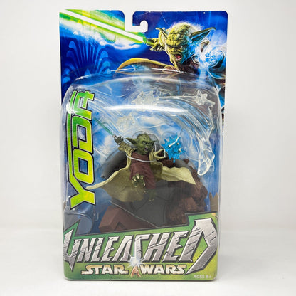 Vintage Hasbro Star Wars Mid MOC Yoda - Hasbro Unleashed Collection (2003)