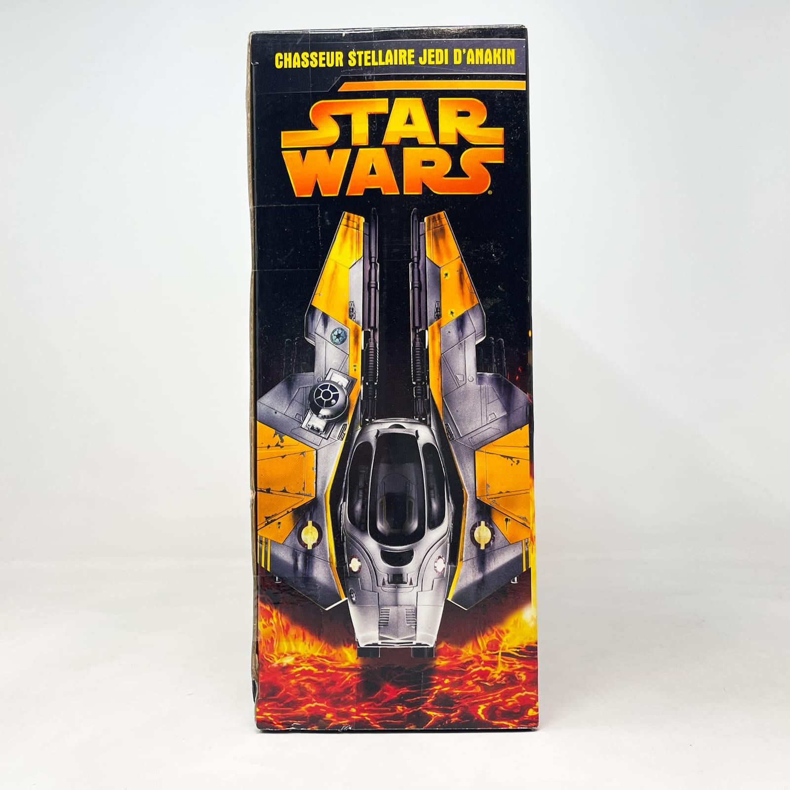 Vintage Hasbro Star Wars Mid Ships Anakin Skywalker Jedi Starfighter (2005) - Revenge of the Sith - Sealed
