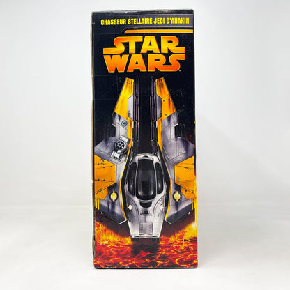 Vintage Hasbro Star Wars Mid Ships Anakin Skywalker Jedi Starfighter (2005) - Revenge of the Sith - Sealed