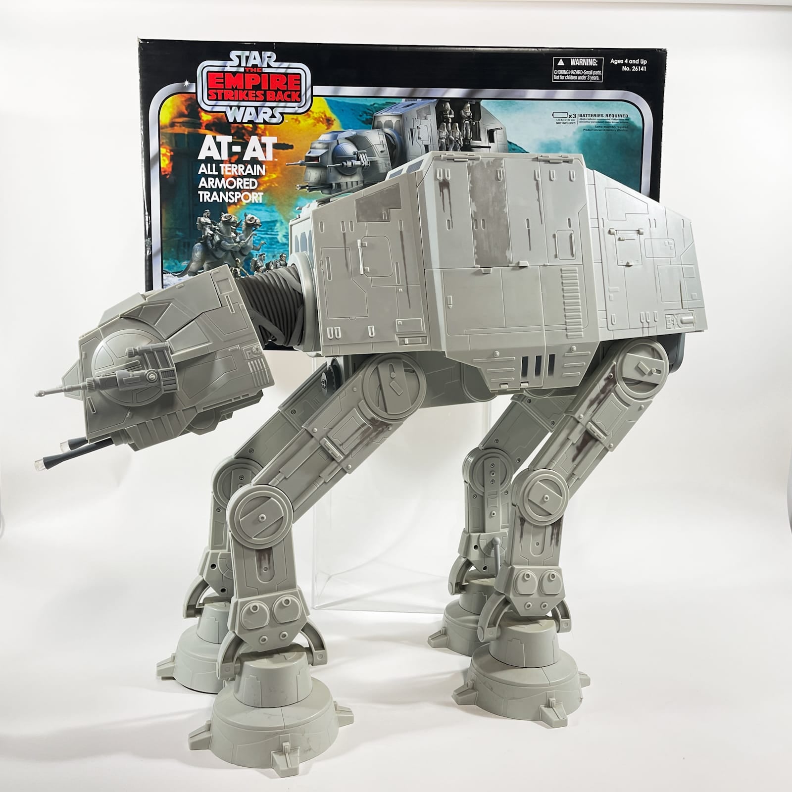 Vintage Hasbro Star Wars Mid Ships AT-AT (ESB Hoth) - Hasbro The Vintage Collection - Open Box