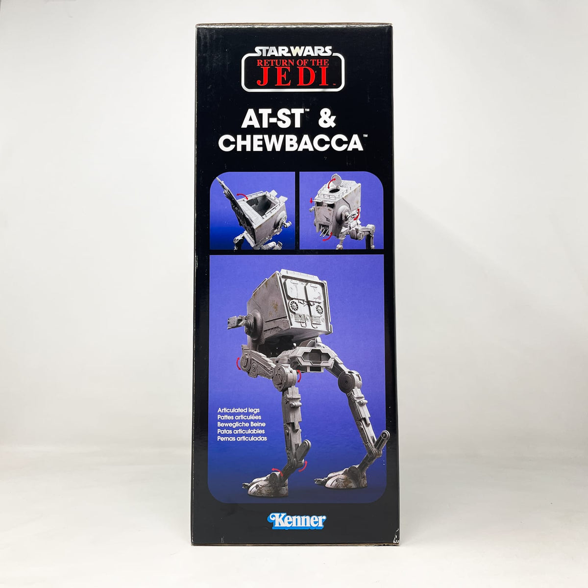 Vintage Hasbro Star Wars Mid Ships AT-ST & Chewbacca ROTJ - MIB Hasbro Star Wars 2023