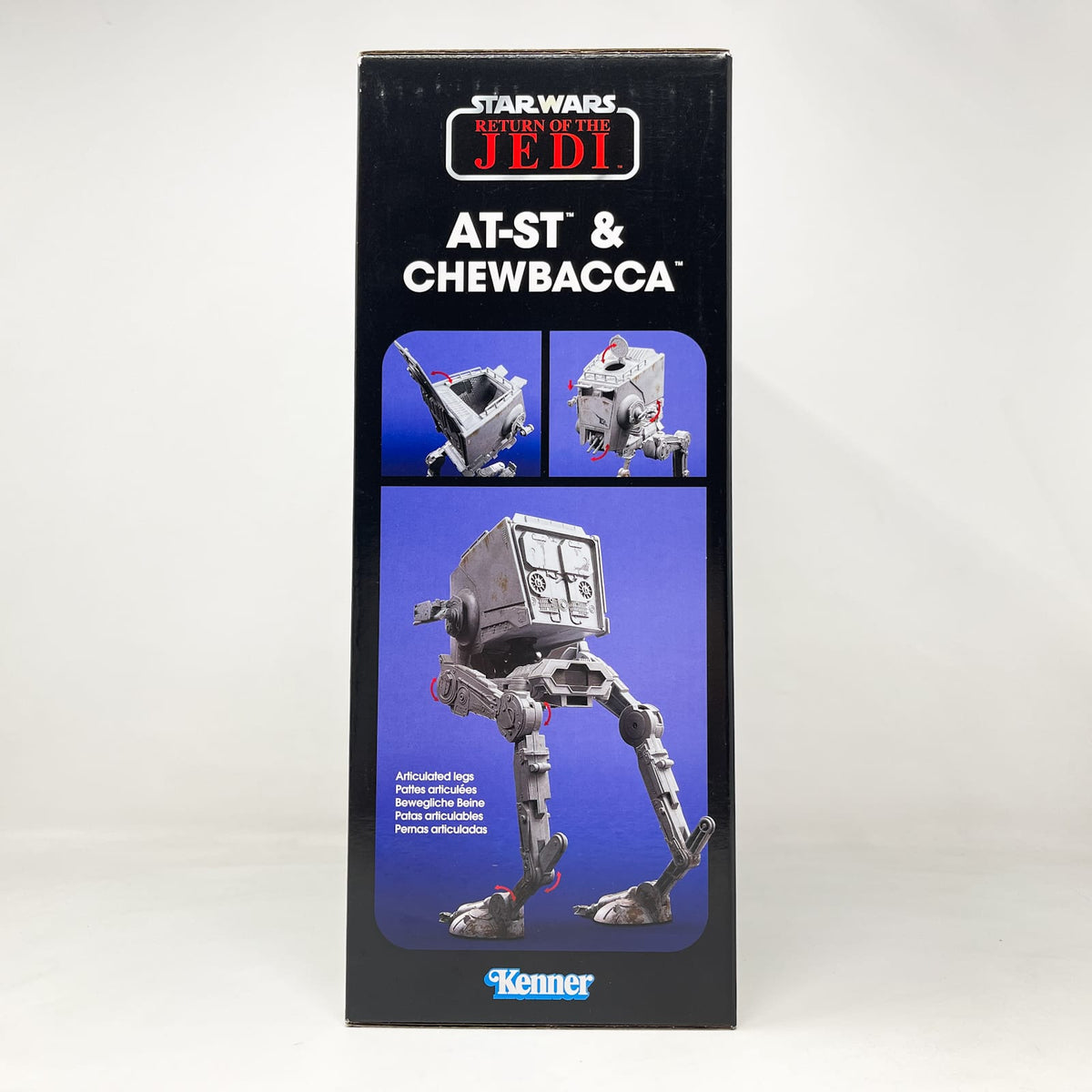 Vintage Hasbro Star Wars Mid Ships AT-ST & Chewbacca ROTJ - MIB Hasbro Star Wars 2023