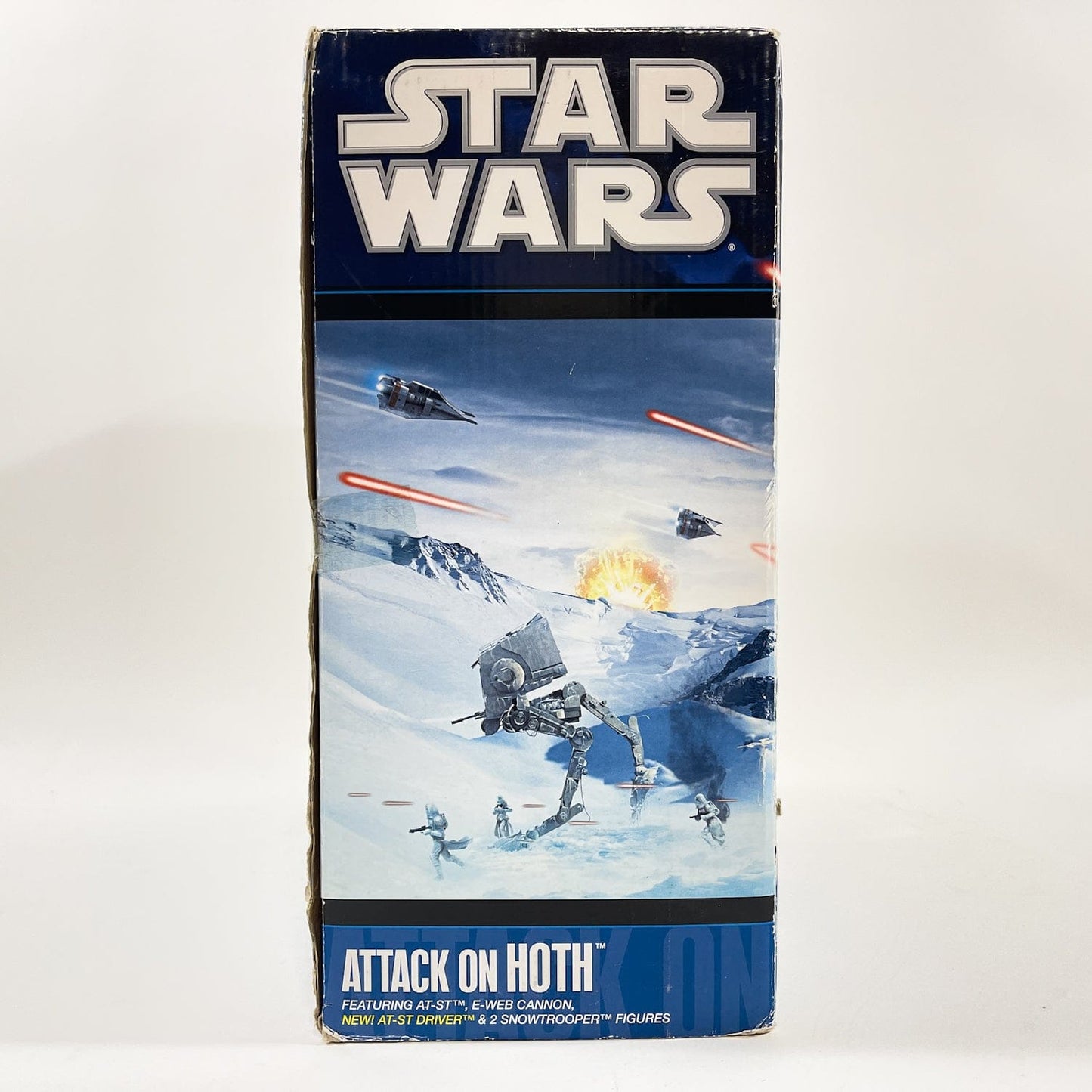 Vintage Hasbro Star Wars Mid Ships Attack on Hoth - Hasbro Clone Wars - Open Box