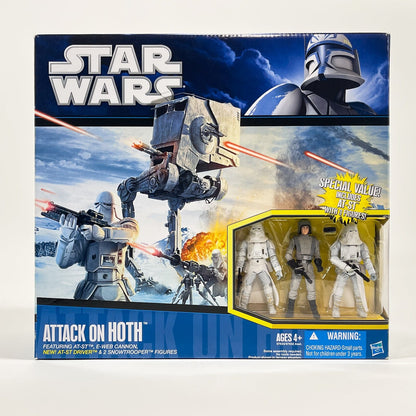 Vintage Hasbro Star Wars Mid Ships Attack on Hoth Playset - Hasbro Clone Wars (2010)
