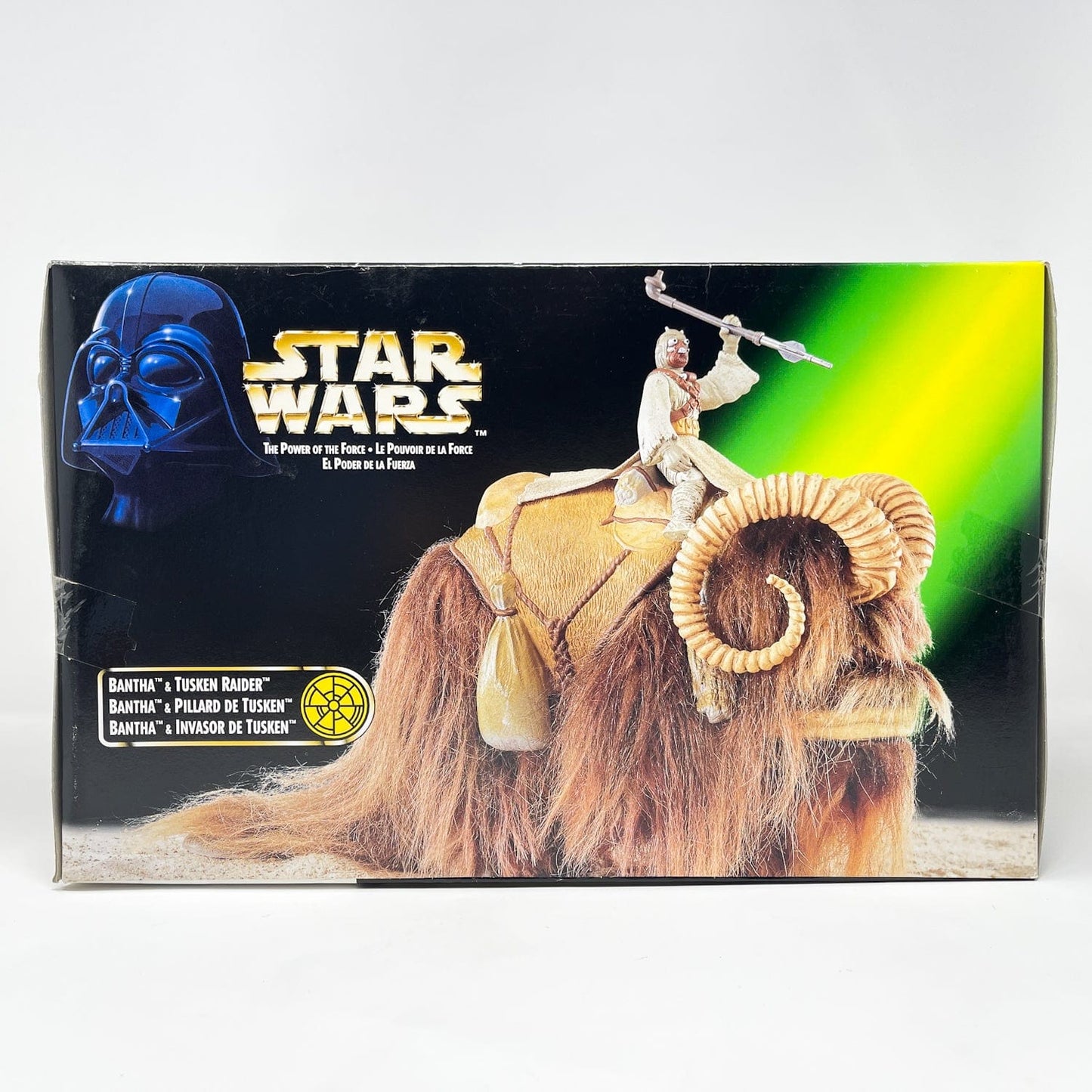 Vintage Hasbro Star Wars Mid Ships Bantha & Tusken Raider - POTF2 Hasbro 1997 Star Was - Sealed