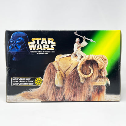 Vintage Hasbro Star Wars Mid Ships Bantha & Tusken Raider - POTF2 Hasbro 1997 Star Was - Sealed