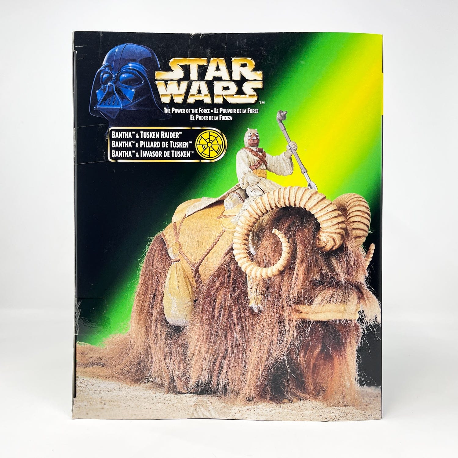 Vintage Hasbro Star Wars Mid Ships Bantha & Tusken Raider - POTF2 Hasbro 1997 Star Was - Sealed