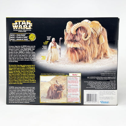 Vintage Hasbro Star Wars Mid Ships Bantha & Tusken Raider - POTF2 Hasbro 1997 Star Was - Sealed