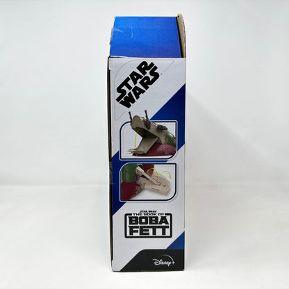 Vintage Hasbro Star Wars Mid Ships Boba Fett with Firespray Ship - BOBF (2022) - Hasbro Mission Fleet 2.5" Scale Star Wars Vehicle - MISB