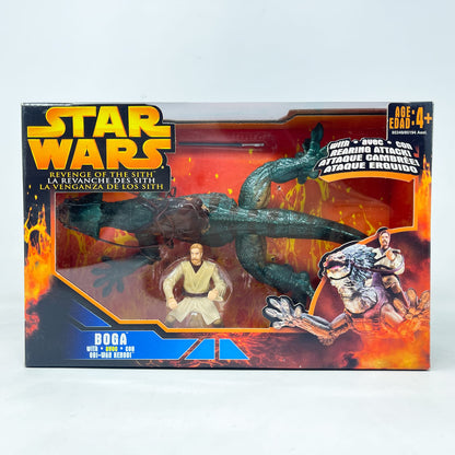 Vintage Hasbro Star Wars Mid Ships Boga with Obi-Wan Kenobi (2005) – Hasbro Star Wars Revenge of the Sith - Sealed