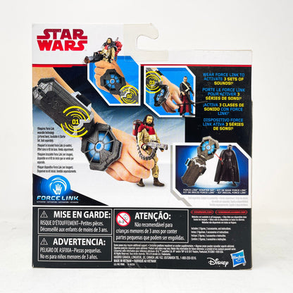 Vintage Hasbro Star Wars Mid Ships Chirrut Imwe with Baze Malbus (2017) - 3.75" Hasbro Forcelink Series 2-Pack