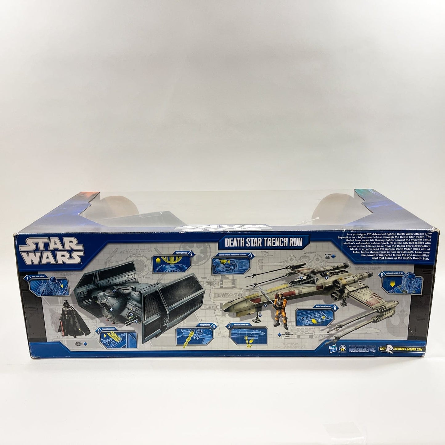 Vintage Hasbro Star Wars Mid Ships Death Star Trench Run  MISB (2011) - Hasbro Star Wars
