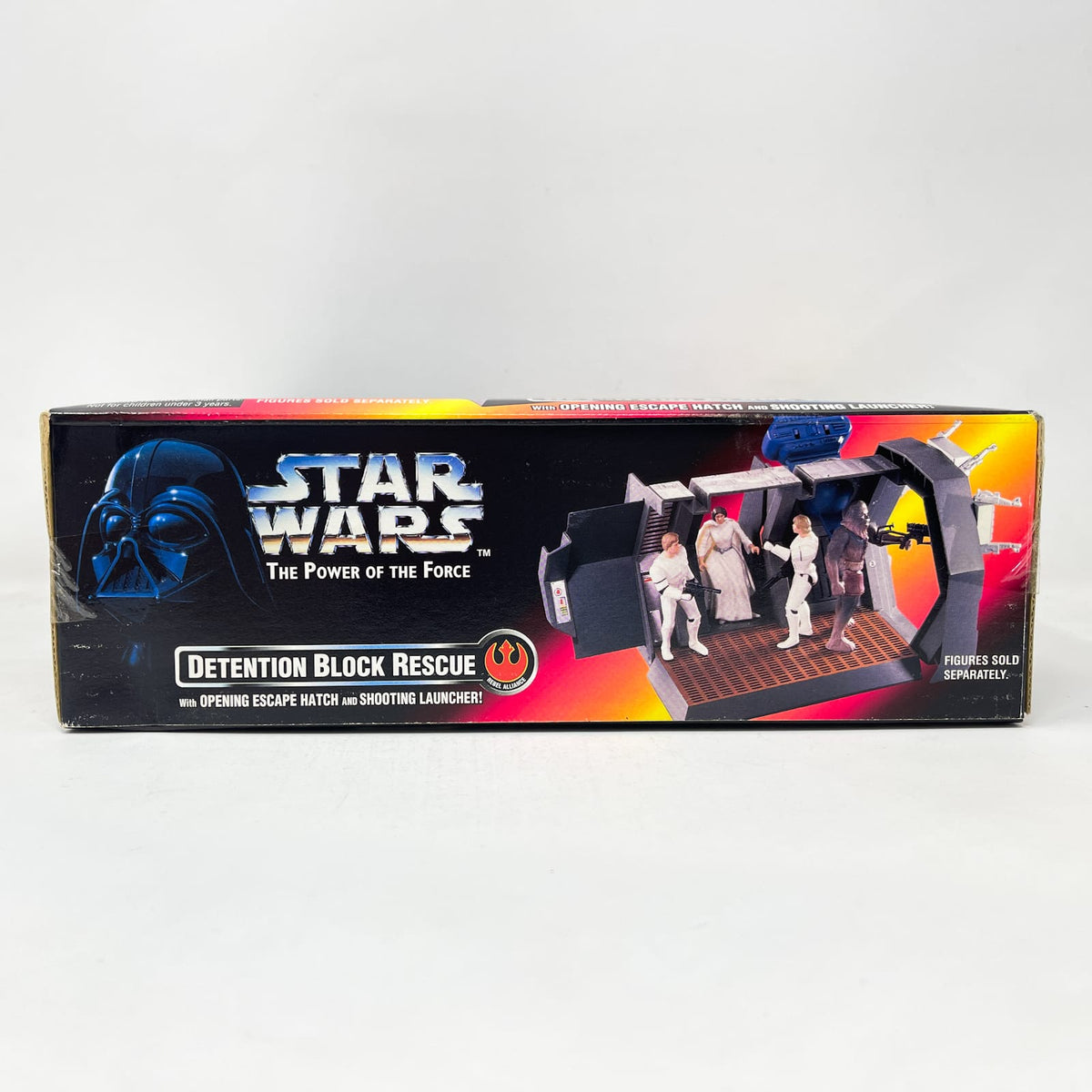 Vintage Hasbro Star Wars Mid Ships Detention Block Rescue - Hasbro Power of the Force 2 (POTF2 1996)