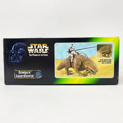 Vintage Hasbro Star Wars Mid Ships Dewback with Sandtrooper  - Power of the Force 1997 - Hasbro Kenner Star Wars (1997)