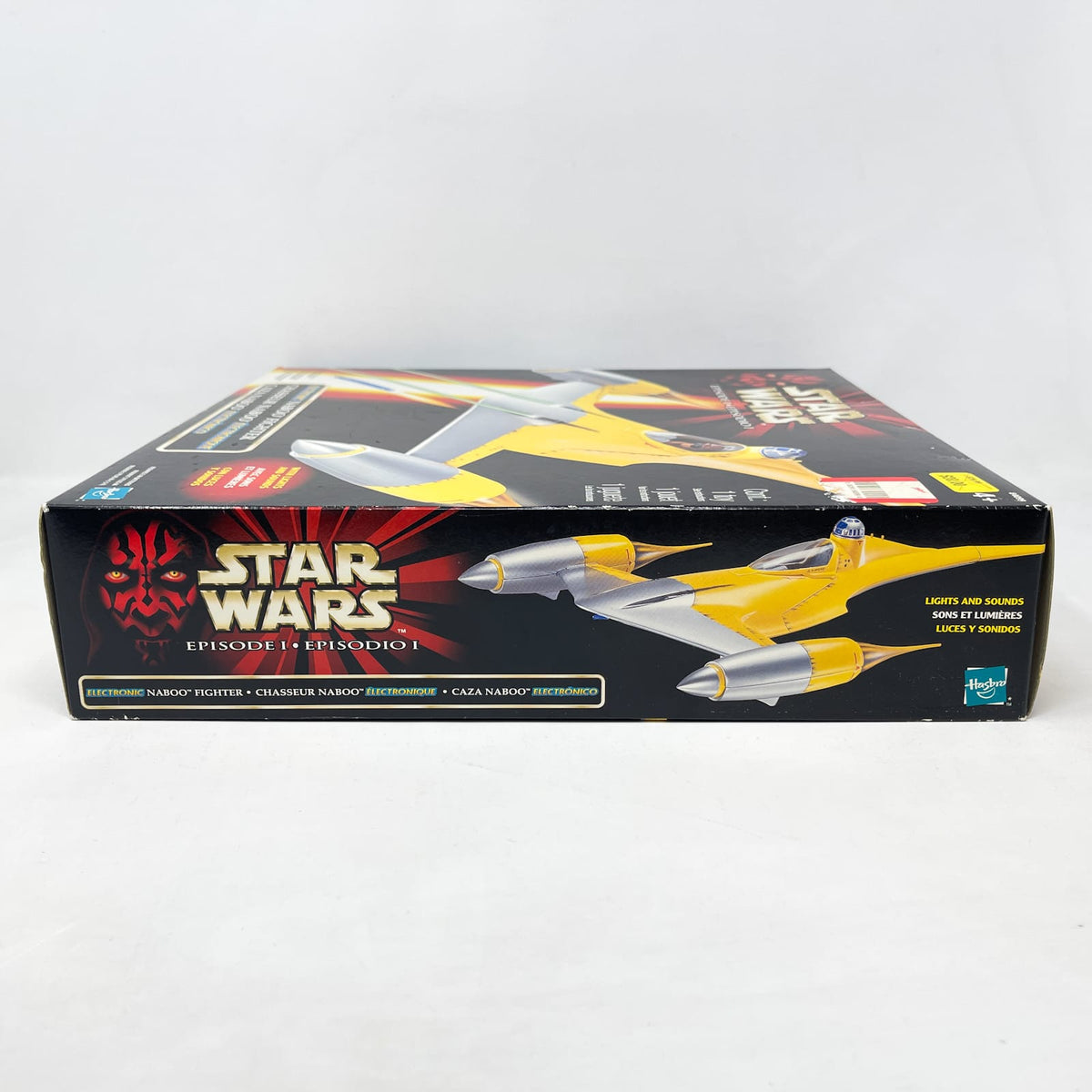 Vintage Hasbro Star Wars Mid Ships Electronic Naboo N-1 Starfighter - Hasbro The Phantom Menace (1999)