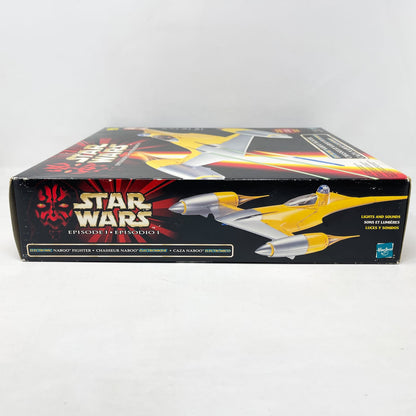 Vintage Hasbro Star Wars Mid Ships Electronic Naboo N-1 Starfighter - Hasbro The Phantom Menace (1999)