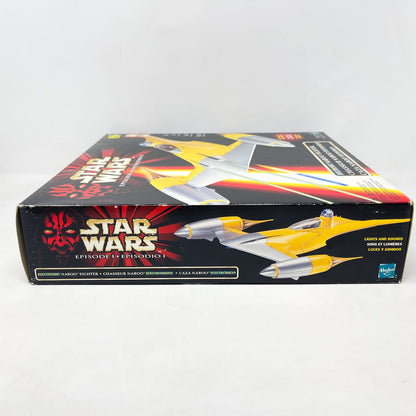 Vintage Hasbro Star Wars Mid Ships Electronic Naboo N-1 Starfighter - Hasbro The Phantom Menace (1999)
