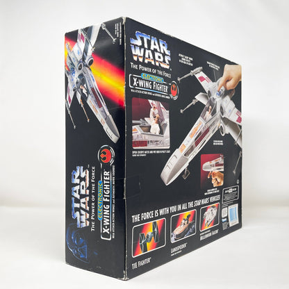 Vintage Hasbro Star Wars Mid Ships Electronic X-Wing Fighter - POTF2 Hasbro 1995 Star Was Vehicle - MISB