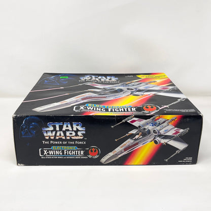 Vintage Hasbro Star Wars Mid Ships Electronic X-Wing Fighter - POTF2 Hasbro 1995 Star Was Vehicle - MISB