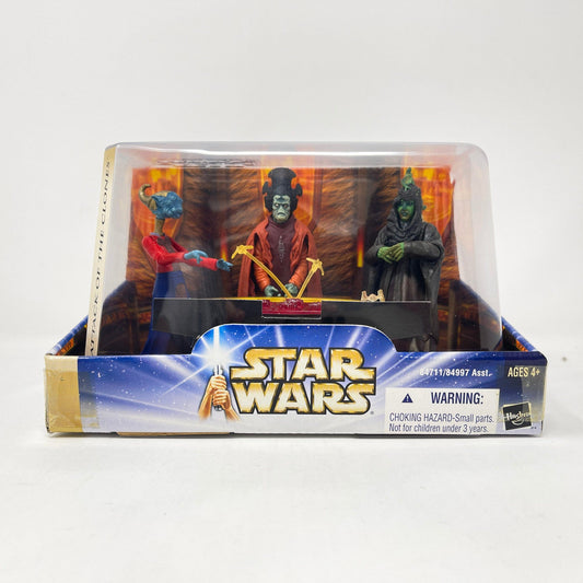 Vintage Hasbro Star Wars Mid Ships Geonosian War Room 2 of 2 (2003) AOTC - Hasbro Saga Collection Action Figure Diorama Set