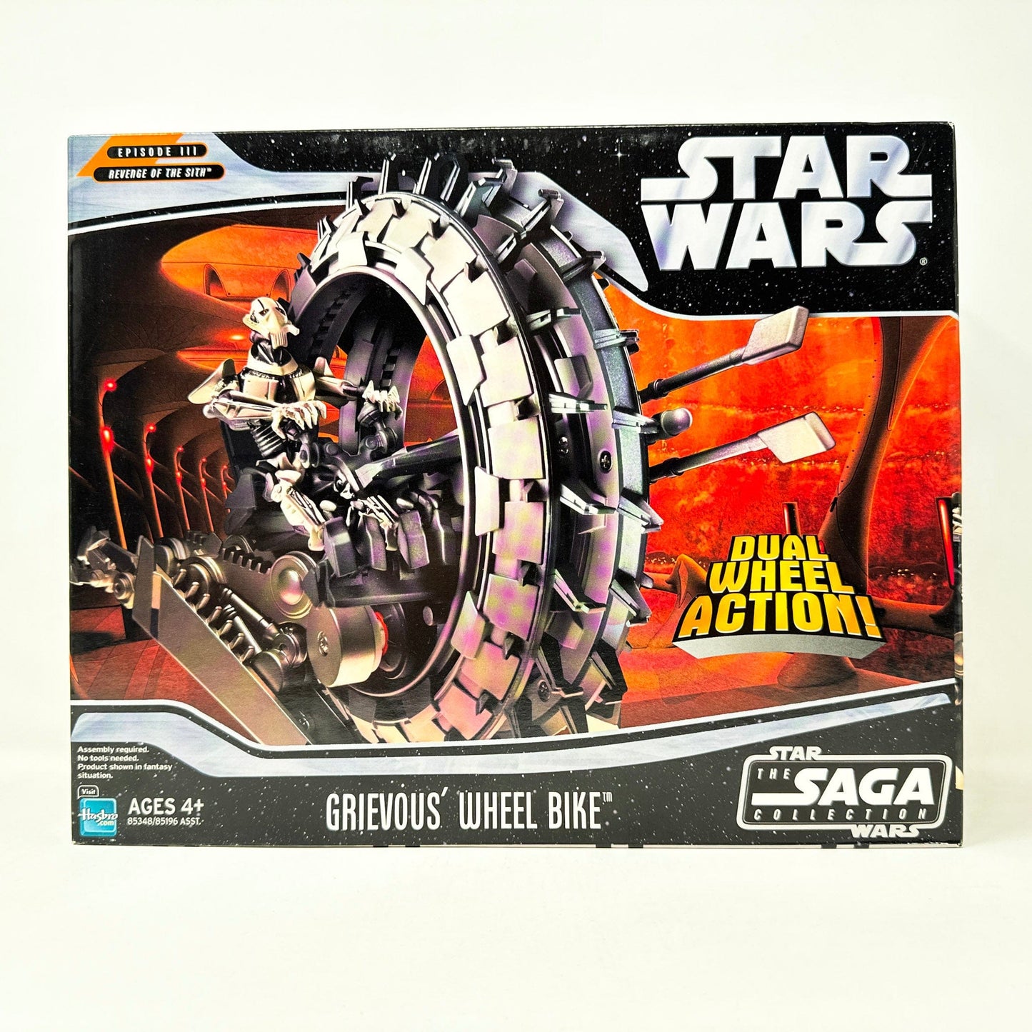 Vintage Hasbro Star Wars Mid Ships Grievous Wheel Bike - ROTS (2006) - Hasbro Saga Collection Star Wars Vehicle Sealed
