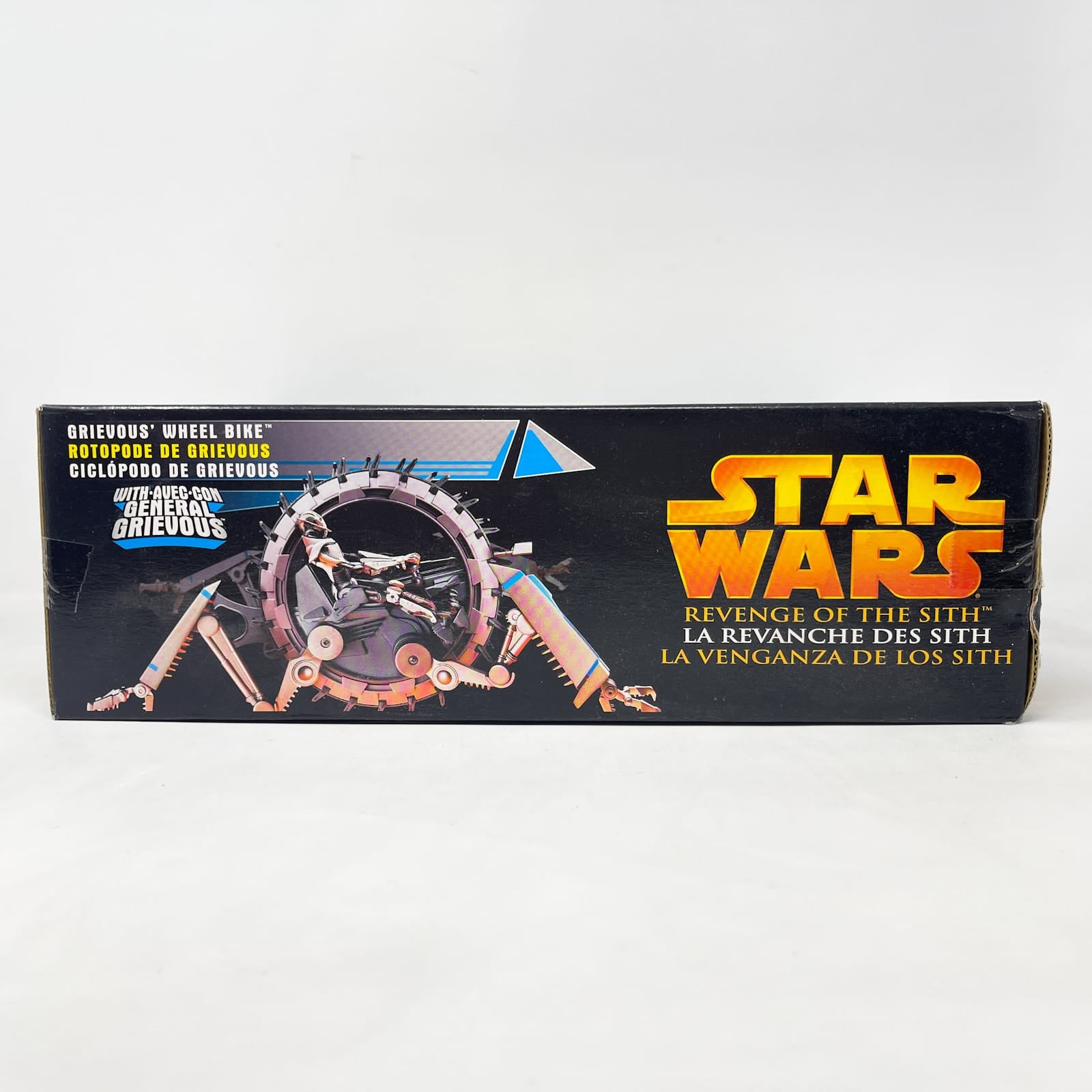 Vintage Hasbro Star Wars Mid Ships Grievous' Wheel Bike with General Grievous (2005) – Hasbro Star Wars Revenge of the Sith - Sealed