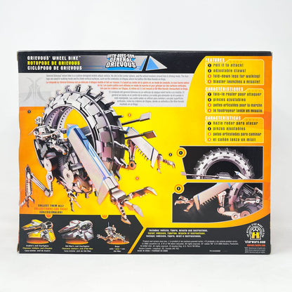 Vintage Hasbro Star Wars Mid Ships Grievous' Wheel Bike with General Grievous (2005) – Hasbro Star Wars Revenge of the Sith - Sealed