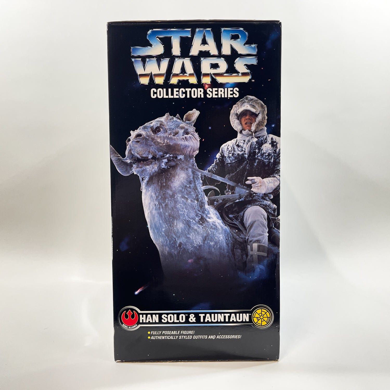 Vintage Hasbro Star Wars Mid Ships Han Solo on Tauntaun (1997) - Hasbro Collector Series MIB