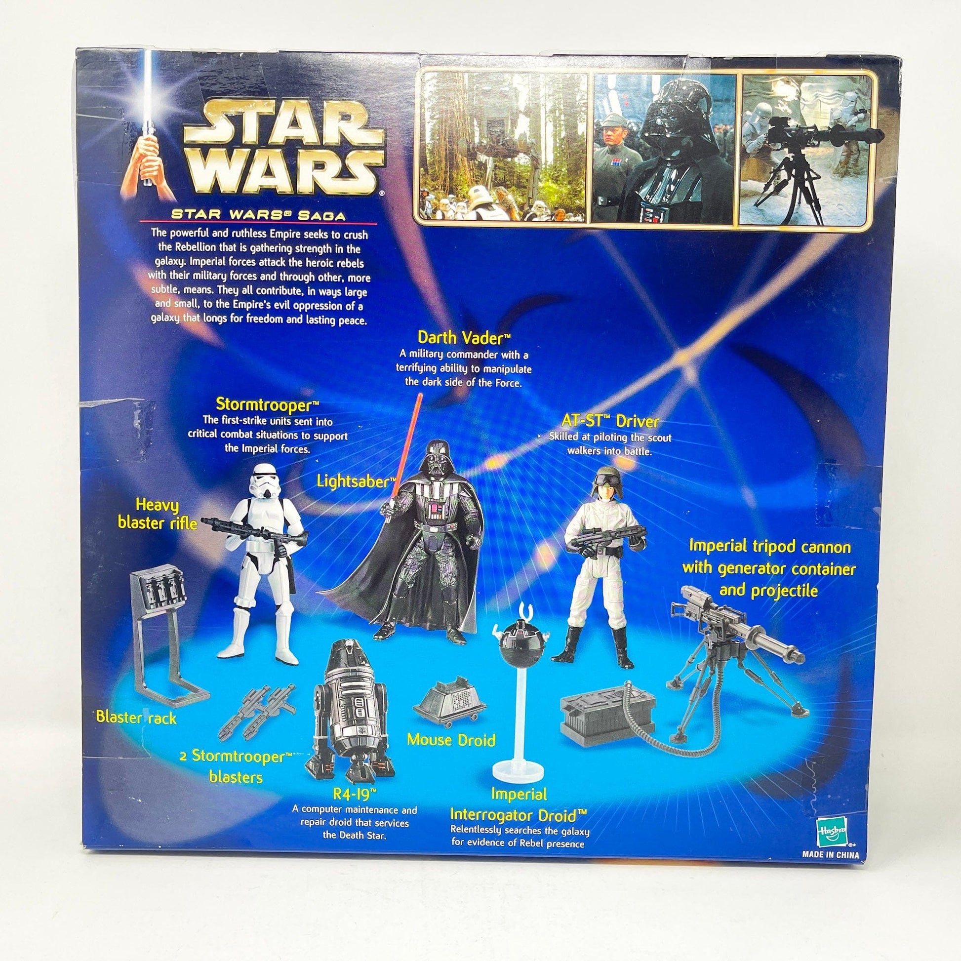 Vintage Hasbro Star Wars Mid Ships Imperial Forces TRU Excl. Multipack (2003) ROTJ - Hasbro SAGA Collection