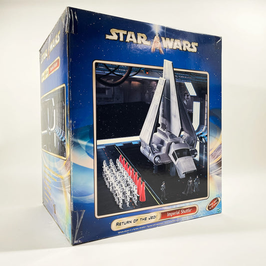 Vintage Hasbro Star Wars Mid Ships Imperial Shuttle ROTJ FAO Schwarz Exclusive- Hasbro Star Wars Saga (2002) Sealed