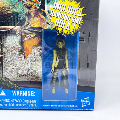 Vintage Hasbro Star Wars Mid Ships Jabba's Throne w/ Oola & Salacious Crumb - Hasbro Clone Wars (2010)