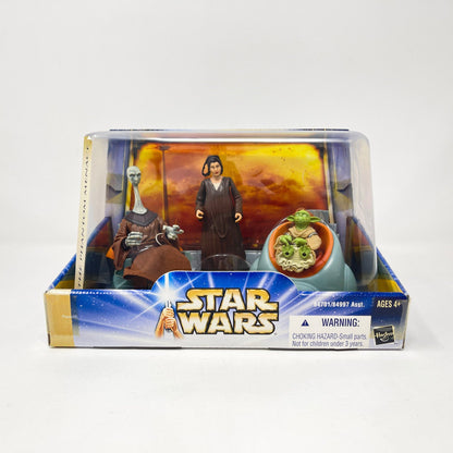 Vintage Hasbro Star Wars Mid Ships Jedi High Council (B) Scene 2 of 2 (2003) - Hasbro SAGA Collection Screen Scenes