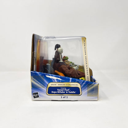 Vintage Hasbro Star Wars Mid Ships Jedi High Council (B) Scene 2 of 2 (2003) - Hasbro SAGA Collection Screen Scenes