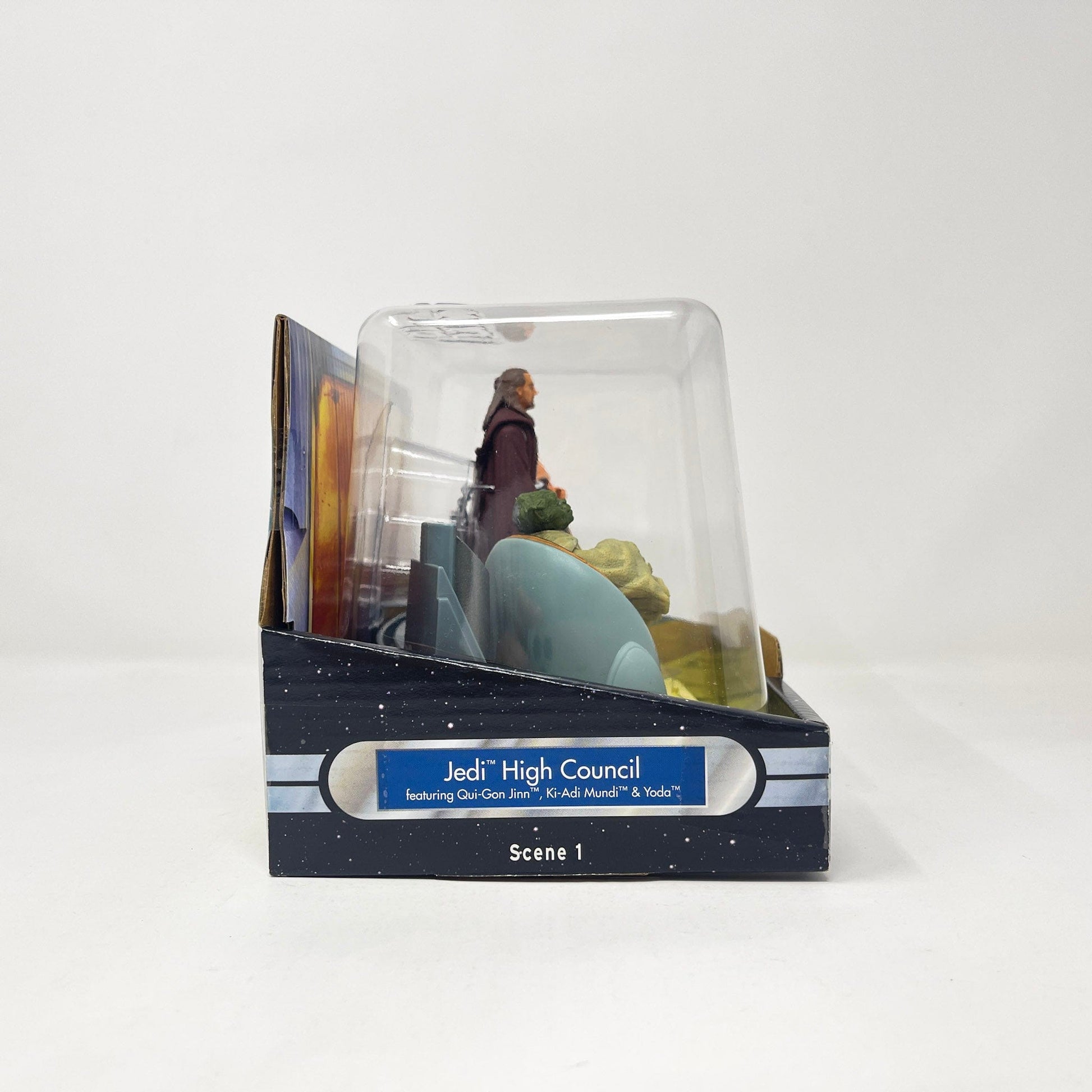 Vintage Hasbro Star Wars Mid Ships Jedi High Council (C) 1 of 4 (2004) - Hasbro Original Trilogy Collection Screen Scenes
