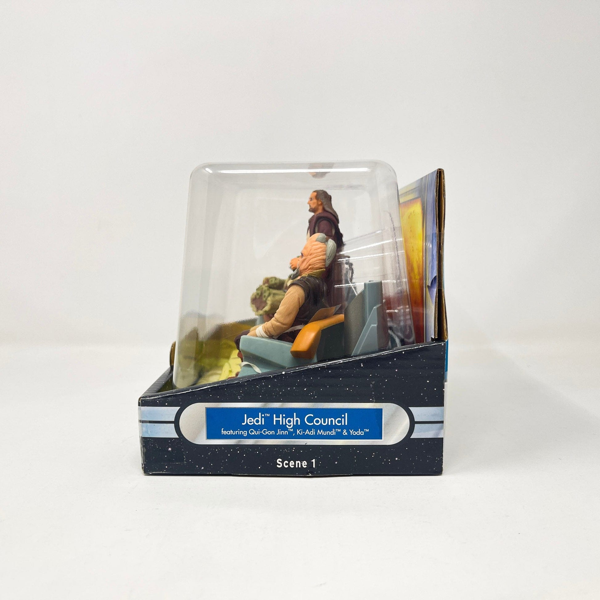 Vintage Hasbro Star Wars Mid Ships Jedi High Council (C) 1 of 4 (2004) - Hasbro Original Trilogy Collection Screen Scenes