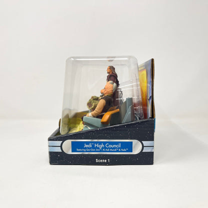 Vintage Hasbro Star Wars Mid Ships Jedi High Council (C) 1 of 4 (2004) - Hasbro Original Trilogy Collection Screen Scenes