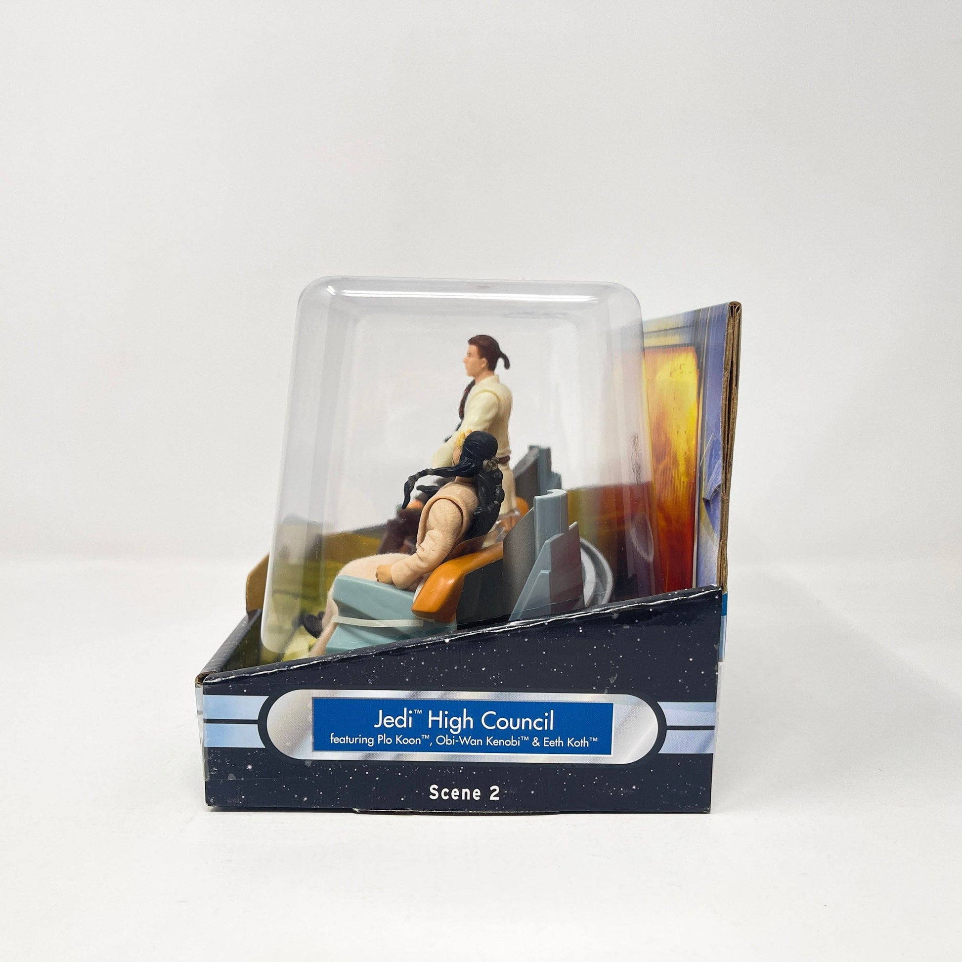 Vintage Hasbro Star Wars Mid Ships Jedi High Council (D) 2 of 4 (2004) - Hasbro Original Trilogy Collection Screen Scenes