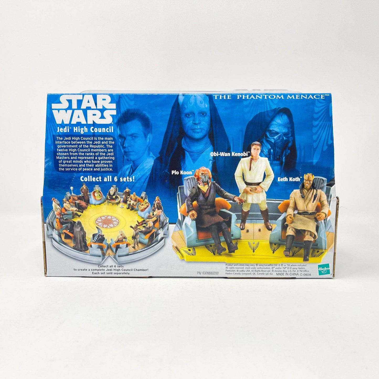 Vintage Hasbro Star Wars Mid Ships Jedi High Council (D) 2 of 4 (2004) - Hasbro Original Trilogy Collection Screen Scenes
