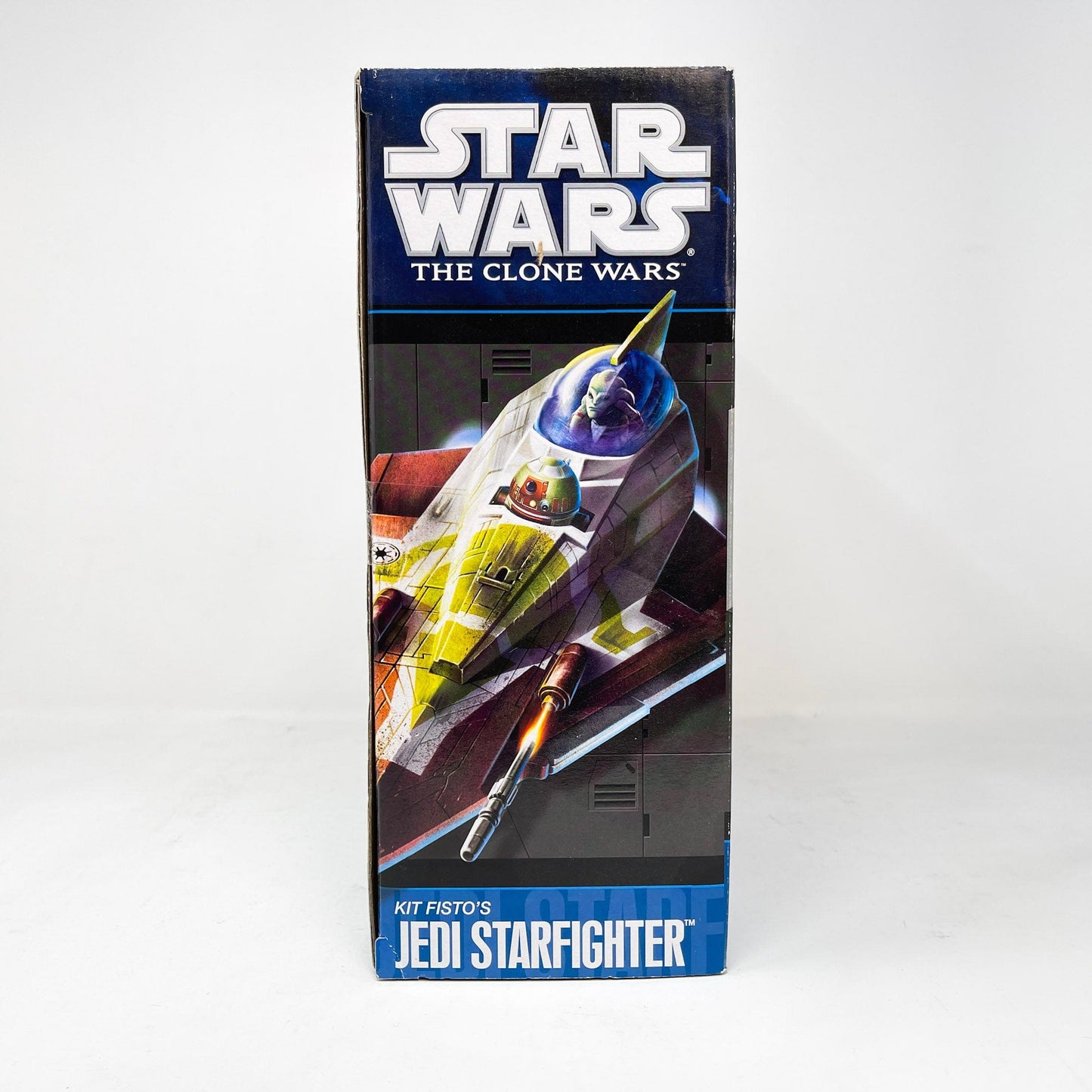 Vintage Hasbro Star Wars Mid Ships Kit Fistos Jedi Starfighter (2009) - 3.75" Hasbro The Clone Wars MISB
