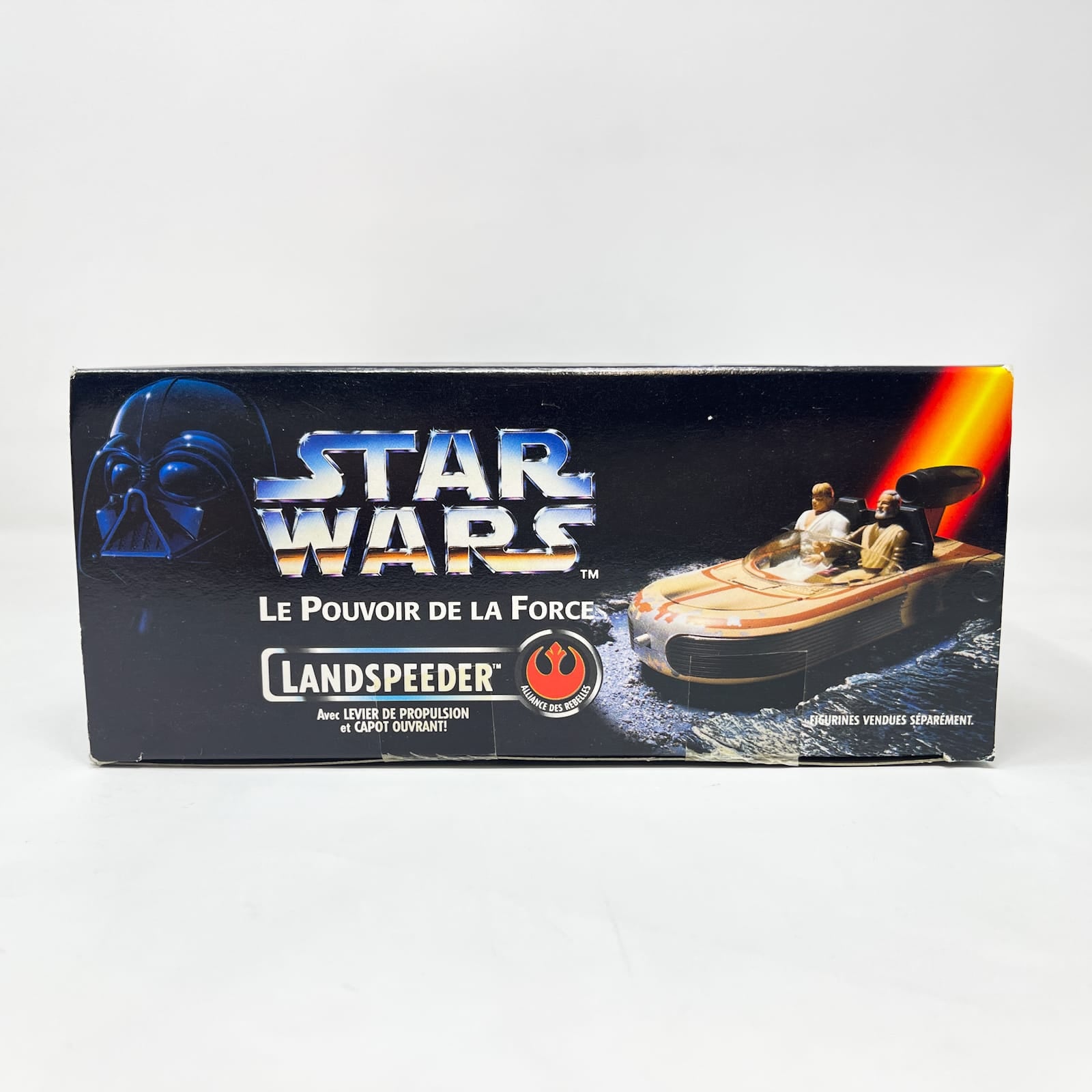 Vintage Hasbro Star Wars Mid Ships Landspeeder (1995) - Kenner Power of the Force (Canadian Box) Star Was Vehicle - MIOP
